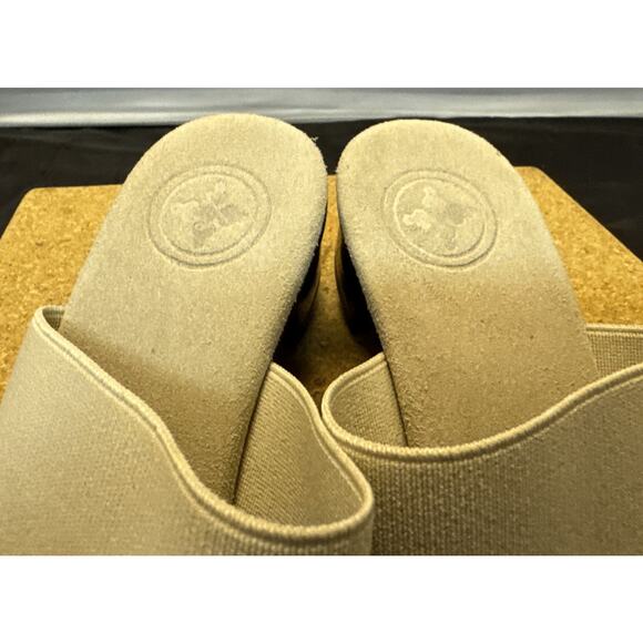 Tory Burch Estella Embellished Slide On Sandals With Crystals Size 7 Shoes - Picture 8 of 12